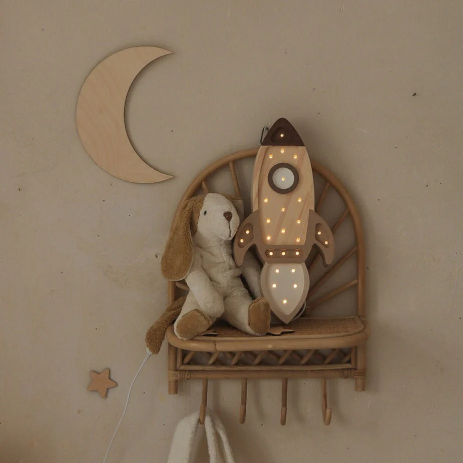Little Lights Rocket Ship Lamp - Image 10