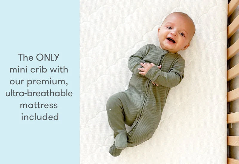 Newton Galileo Mini Crib with Newton Mattress - Image 3