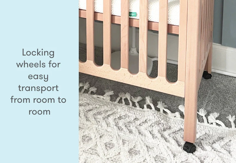 Newton Galileo Mini Crib with Newton Mattress - Image 6