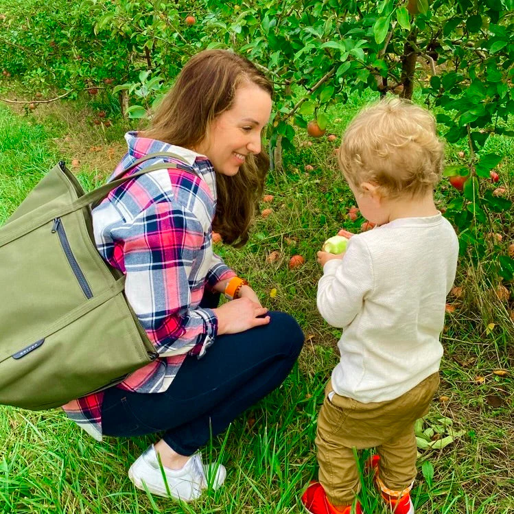 The Diaper Tote, Olive - Image 9